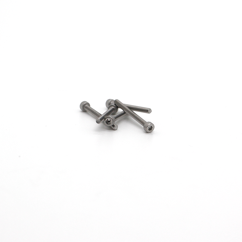Hexagon socket head M1.2 titanium alloy spacecraft body structural parts screws
