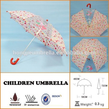 high quality good kids raincoats umbrellas/kids cartoon umbrellas