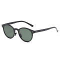 Round Shape Carbon Fiber Shades Sunglasses