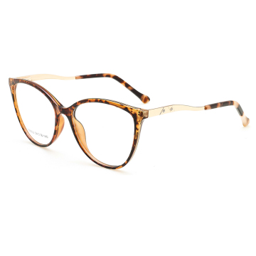 Fourniture d'usine Promotion pas cher acétate Cateye Eyeglass pour femmes
