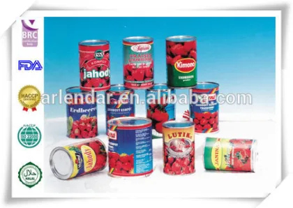 All kinds canned fruit and vegetable