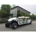 6 seats electric golf cart with cargo box