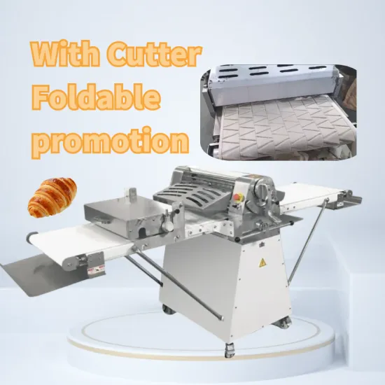 Automatic Reversible Laminator and Cutter for Croissant and Puff Pastry Dough