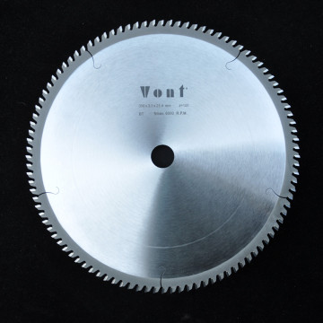 Aluminum profile saw blade