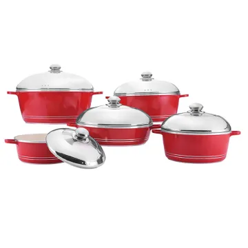 10pcs Die Casting Aluminum Cookware Set