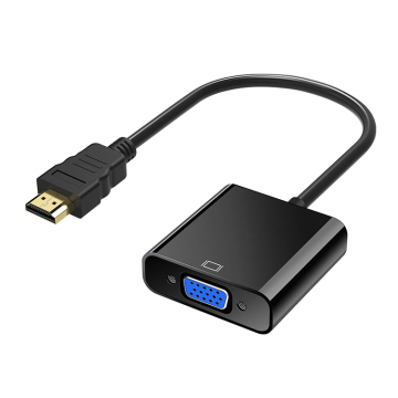 HDMI ถึง VGA Converter Adapter สำหรับคอมพิวเตอร์, เดสก์ท็อป, แล็ปท็อป, โปรเจคเตอร์, จอแสดงผล - 1080p