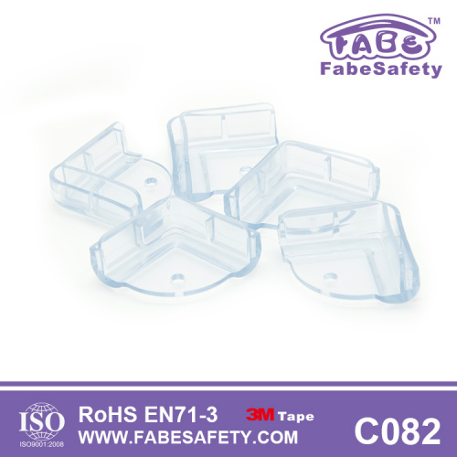 3M 테이프가있는 투명한 내각 모서리 보호대