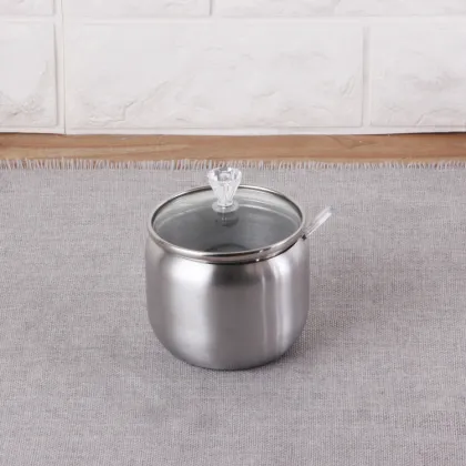 Wholesale Stainless Steel Condiment Set for Salt, Pepper, and Spices