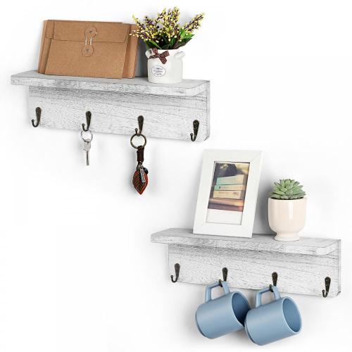 Wall Mounted Coat Rack with Hanging Hook