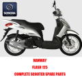 HANWAY Flash 50 Flash 125 Flash 180 Komplette Motorrad Ersatzteile