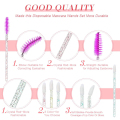 50pcs Multicolor Mascara Wand Wand Brushes