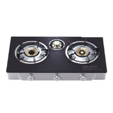 3 Burners Table Glass Gas Stove