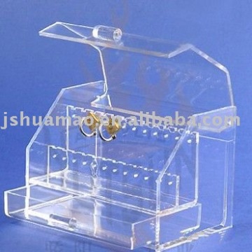 acrylic box with hinge