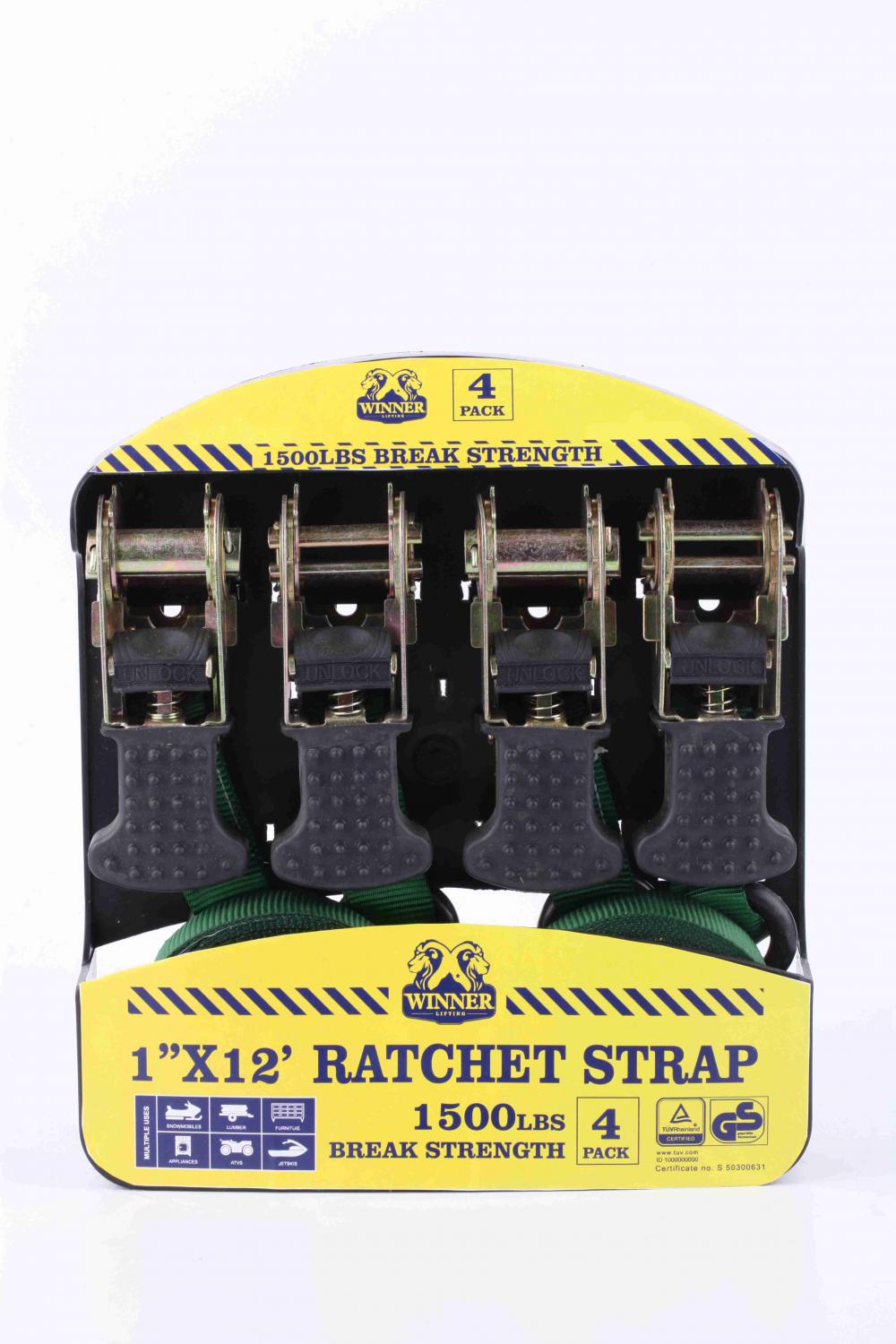 Ratchet lashing belt kit