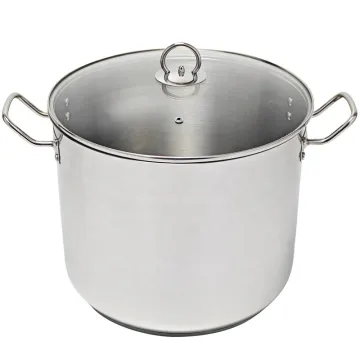 Stainless Steel 304 Induction Soup Pot - Large Stock Pot in Stock