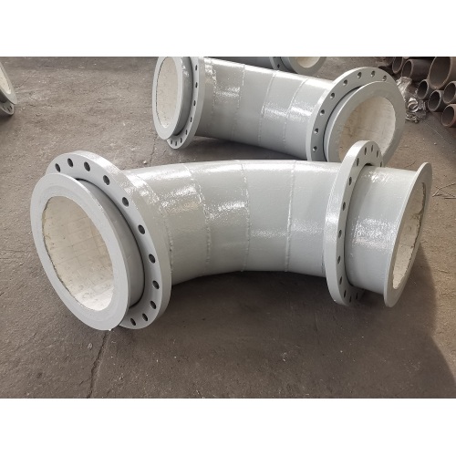 Ceramic patch wear-resistant pipe coal washing plant