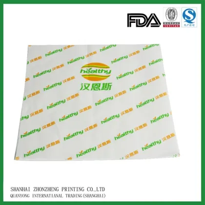 food grade Flexo Printing advanced equipments made sharp bottom white Kraft Pretzels snack paper bag