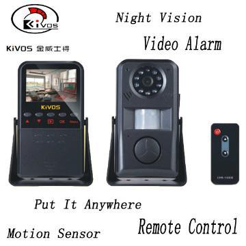 KIVOS KVA01 Home Wireless Battery Powered Burglar Alarm Night Vision