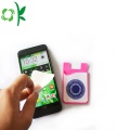 Anpassad Unik Silikon Adhesive Card Holder Phone Wallet