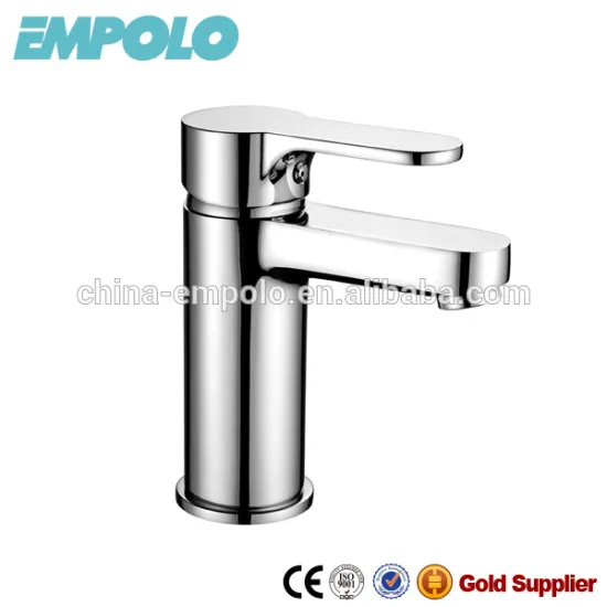 round chrome brass ceramic cartridge bath sink basin faucet mixer tap sanitary ware factory 78 1101