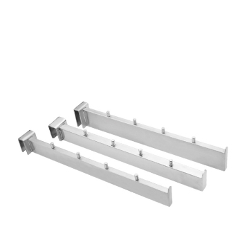 China Custom Metal Square Tube Supermarket Hanging Display Hook