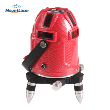 Professional High-Quality 8-Line Red or Green Beam Laser Level MLA-4V4H1P for Precision Alignment and Layout