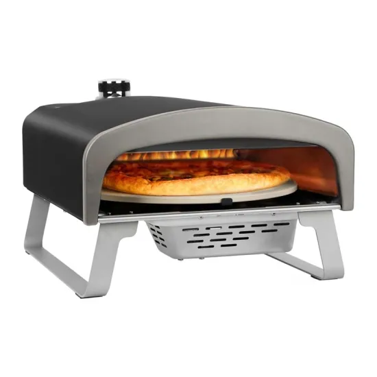 Portable Folding Camping Gas Barbecue Oven - Outdoor Stainless Steel Pizza Oven