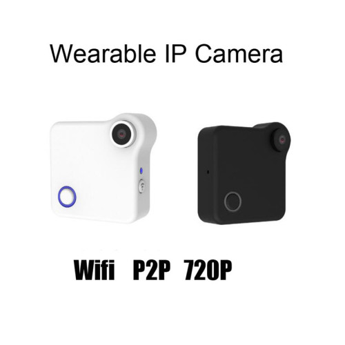 HD 720P WIFI P2P Wearable Mini IP Camera