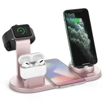 New Trending 10W Smart USB Fast Wireless Charging Station