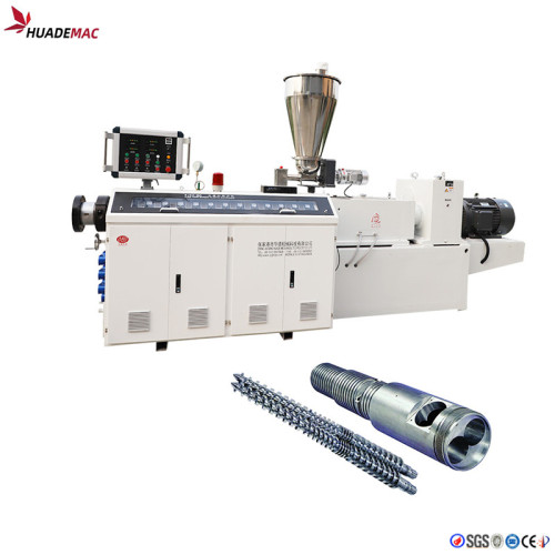 80 Conical Twin Screw Extruder