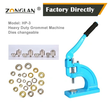 Hand Press Button Grommet Machine, Heavy Duty Grommet Eyelet Rivet Press  Machine Industrial Table Mount Tool Grommets for 