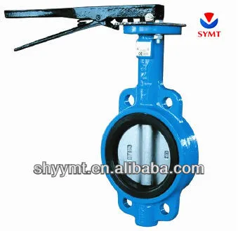 wafer butterfly valve without pin