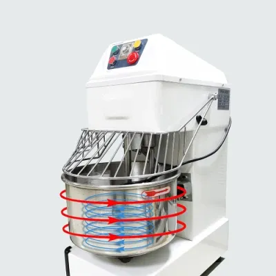 Dough Mixer Commercial Flour Blender Equipment 20-80kg for Bread Pizza Biscuit Noodle Pasta Stand