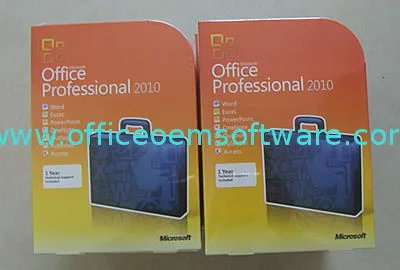 Office 2010 Professional Retail Full Version Windows Genuine Microsoft Software, Dvds