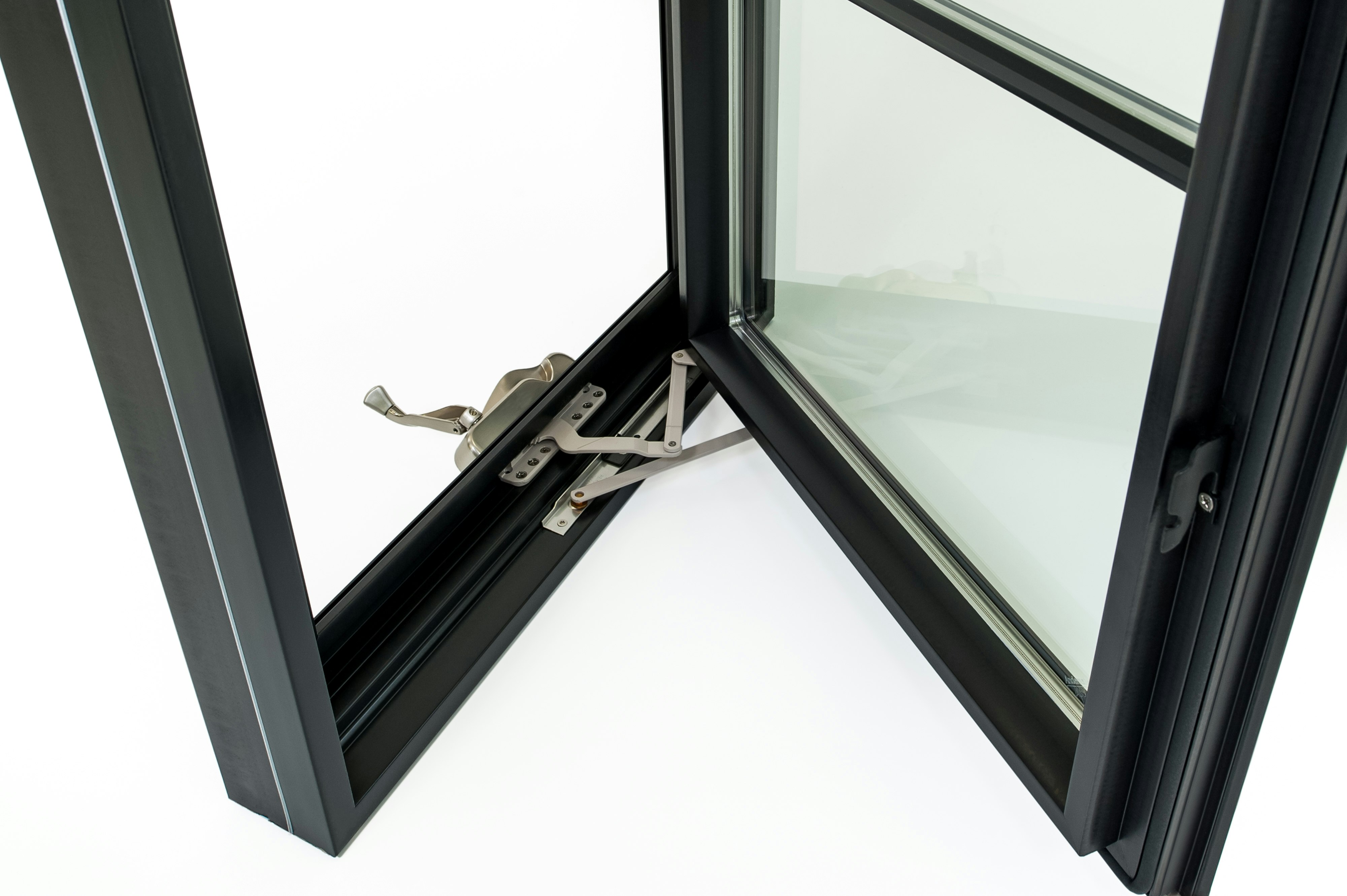 Apartment And Hotel Aluminium Windows Frame Casement Window