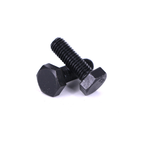 Black Iron Oxide Price Black Oxide Full Thread Hexagon Head Bolts Manufactory