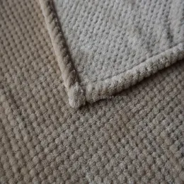 printed floral fleece blanket