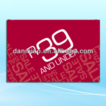 Sensible promotional paper printing for season discount