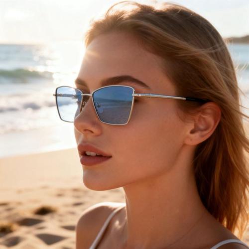 Metal Butterfly TAC Polarized Fashion Sunglasses ME2080