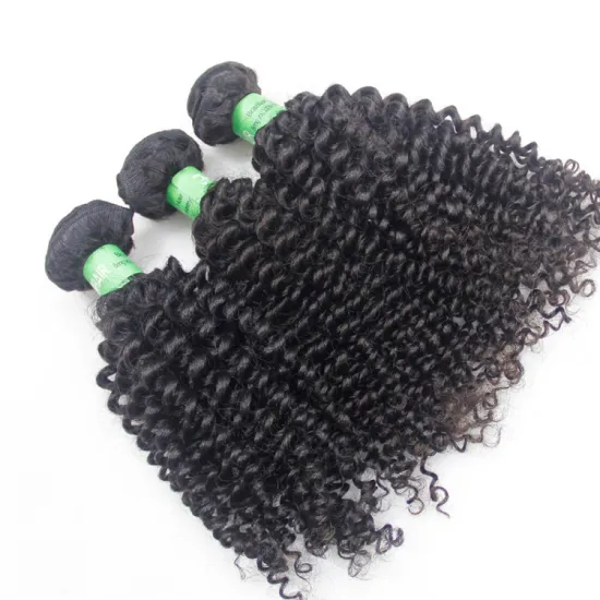 100% Mongolian Virgin Cuticle Aligned Afro Kinky Curly Human Hair
