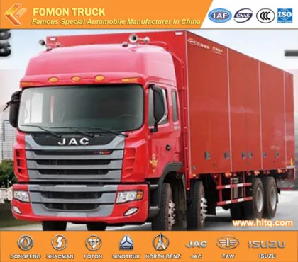JAC 8X4 Van Food Truck Good Performance