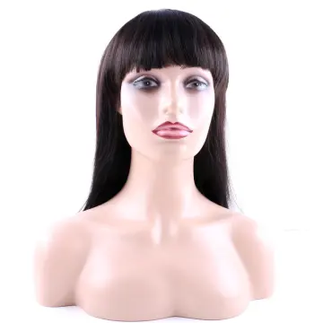 Raw Virgin Brazilian Indian Remy Hair Pixie Cut Curly Short Bob Human Hair Wigs With Bangs For Black Women