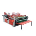 Semiautomatic paper box folder gluer machine