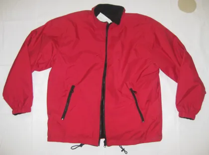 red/black outdoor windproof softshell jacket