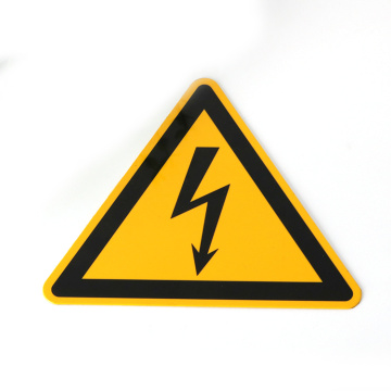 Customized triangle danger safety warning signs on demand