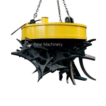 Magnetic Crane For Metal Scrap Lifting