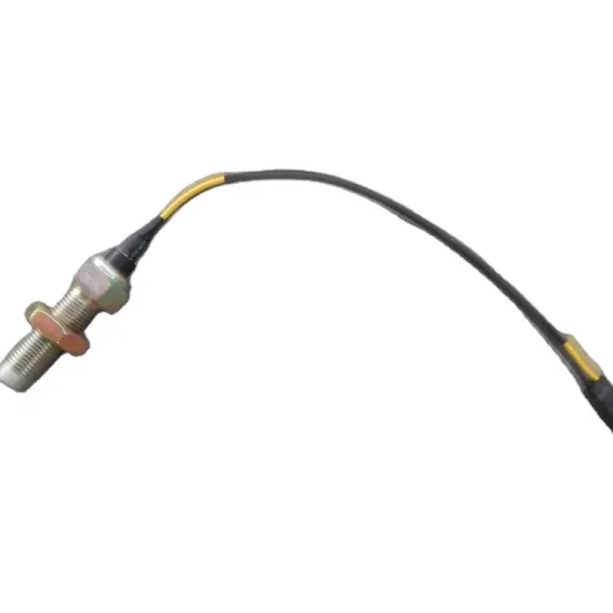 Diesel Generator Speed Sensor Assembly M18 Thread Alloy Electronic Pickup Sensor