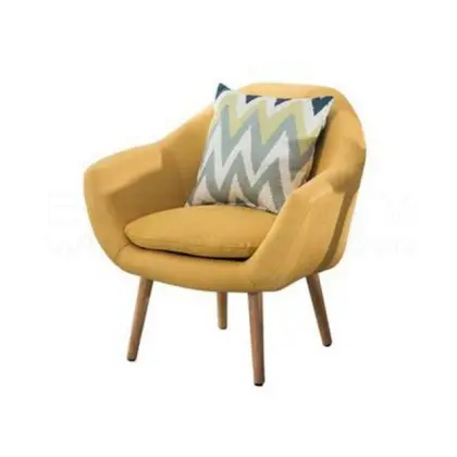 Comfortable Soft Design School Counseling Room Fabric Cover Relax Sofa for Adult Use