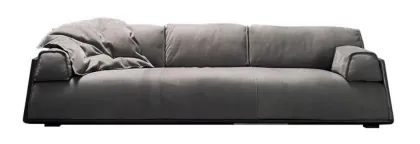 Grey Cloth upholstered sofa comfortable bolia sofa