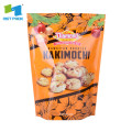 Biodegradable food package cookie stand up pouches